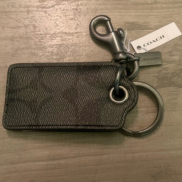 Coach Accessories Coach Bottle Opener Key Fob In Signature Canvas Poshmark